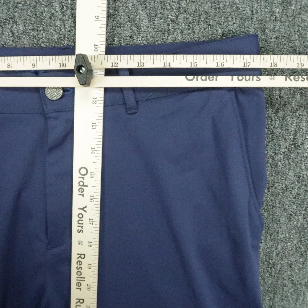 Twillory Pants Mens 34x32 Blue Tailored Fit Performance Stretch Trouser Chino *
